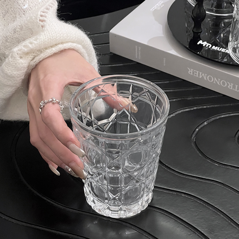 2pcs 310ml Vintage Diamond Pat - Wine In Beer Glass review and price
