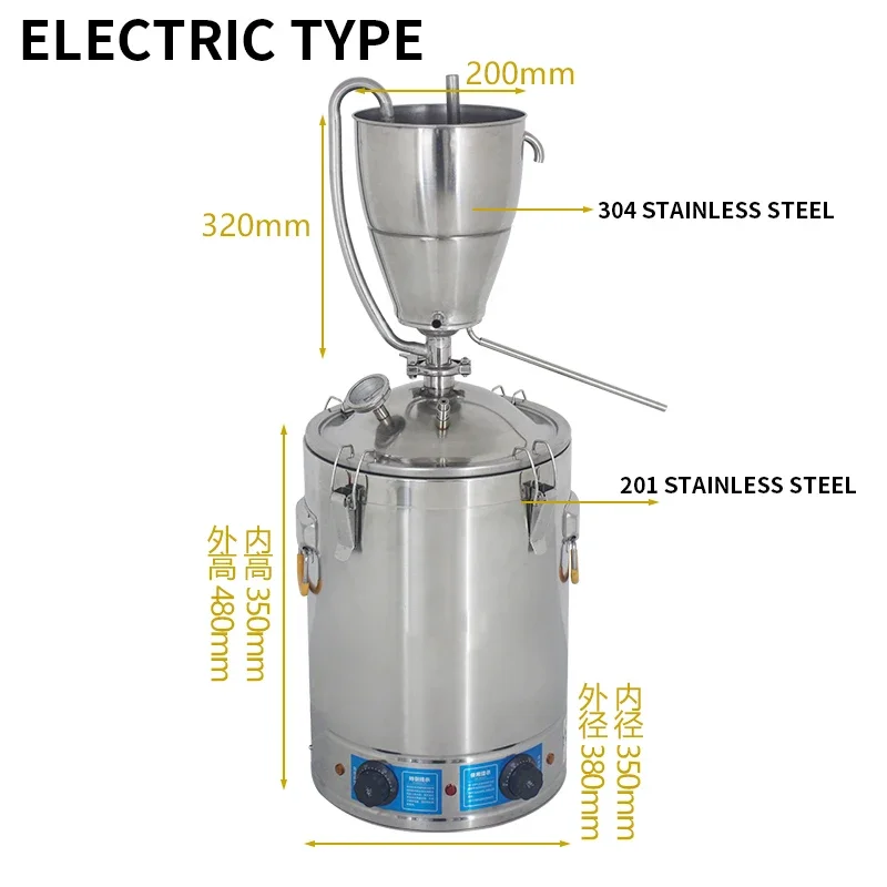 30L Stainless Steel Water Alco - Wine Beer Distillation review and price