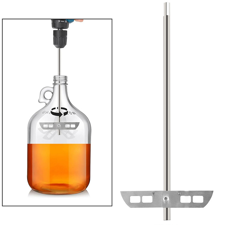 Stainless Steel Drill Stirrer, - Wine Beer And Mead review and price