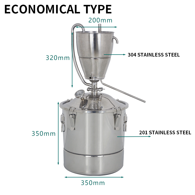 30L Stainless Steel Water Alco - Wine Beer Distillation review and price