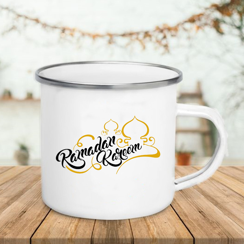 Happy Eid Moon Printed Creativ - Wine Beer Best review and price