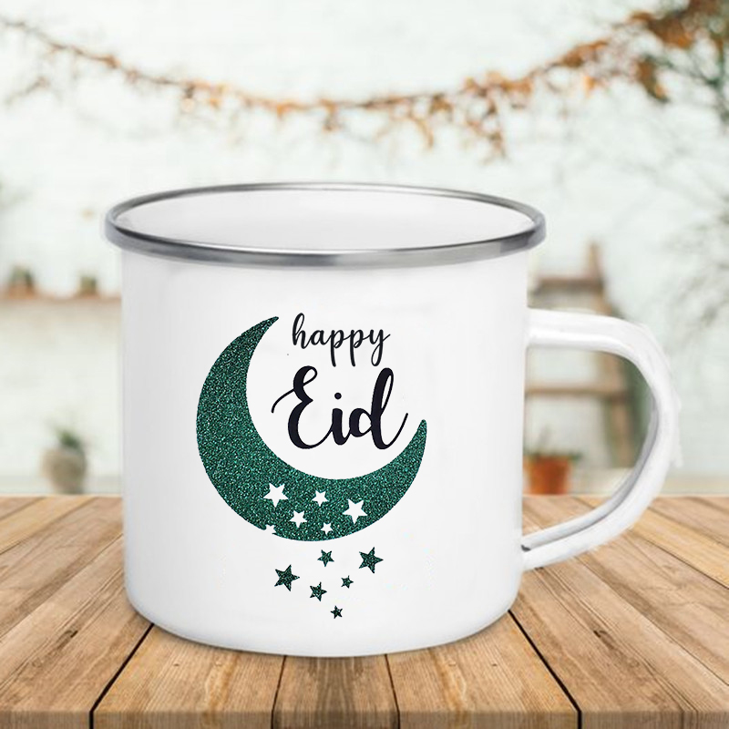 Happy Eid Moon Printed Creativ - Wine Beer Best review and price