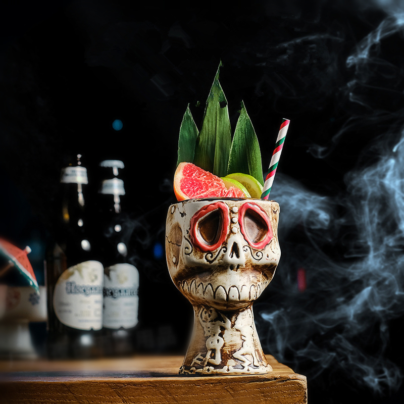 Halloween Skull Ceramic Mug -  - Wine Beer Mixed Drinks review and price