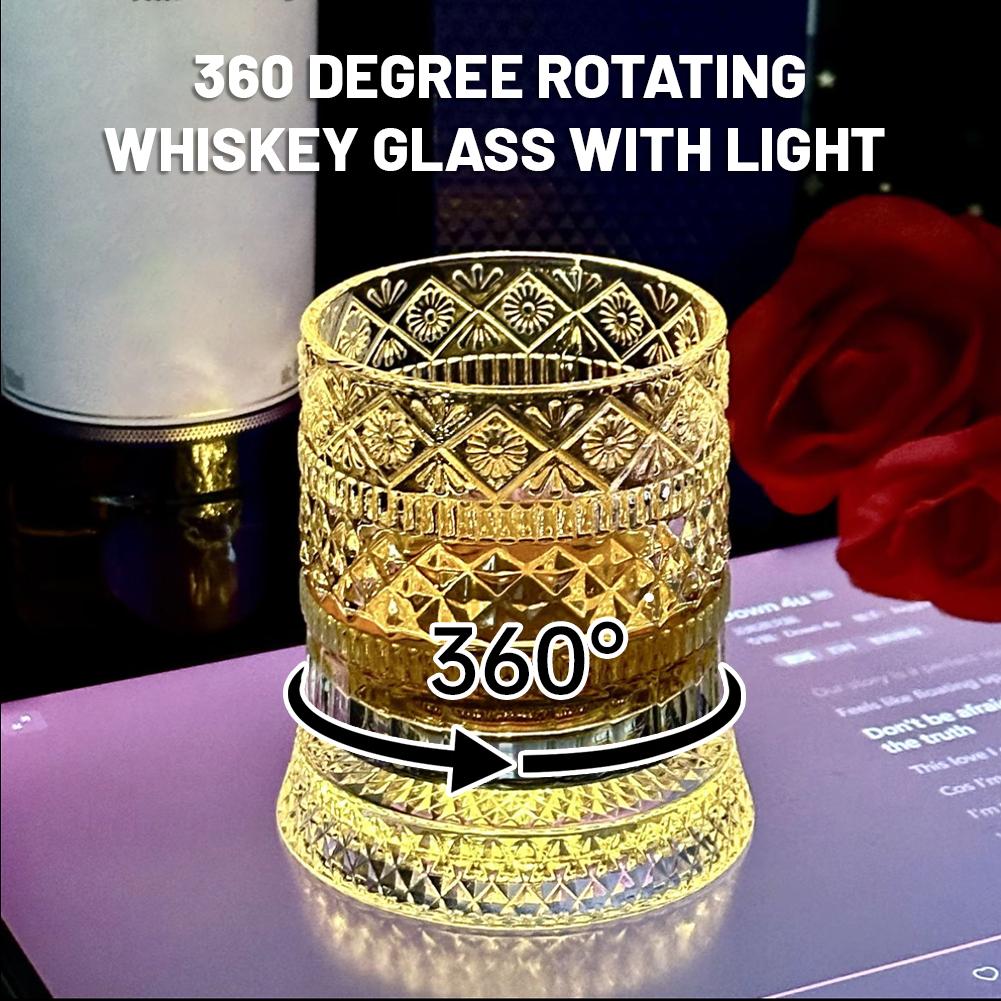 Rotating Whiskey Glass Creativ - Wine In Beer Glass review and price