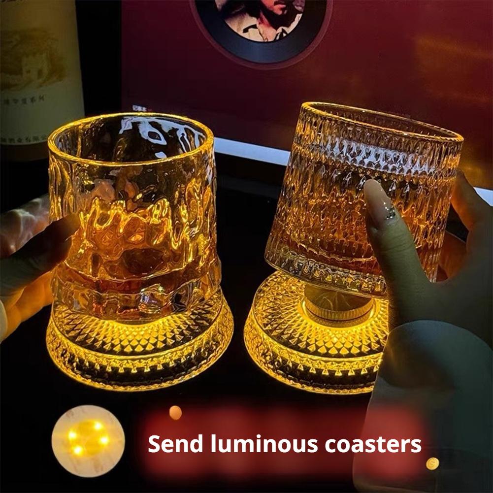 Rotating Whiskey Glass Creativ - Wine In Beer Glass review and price