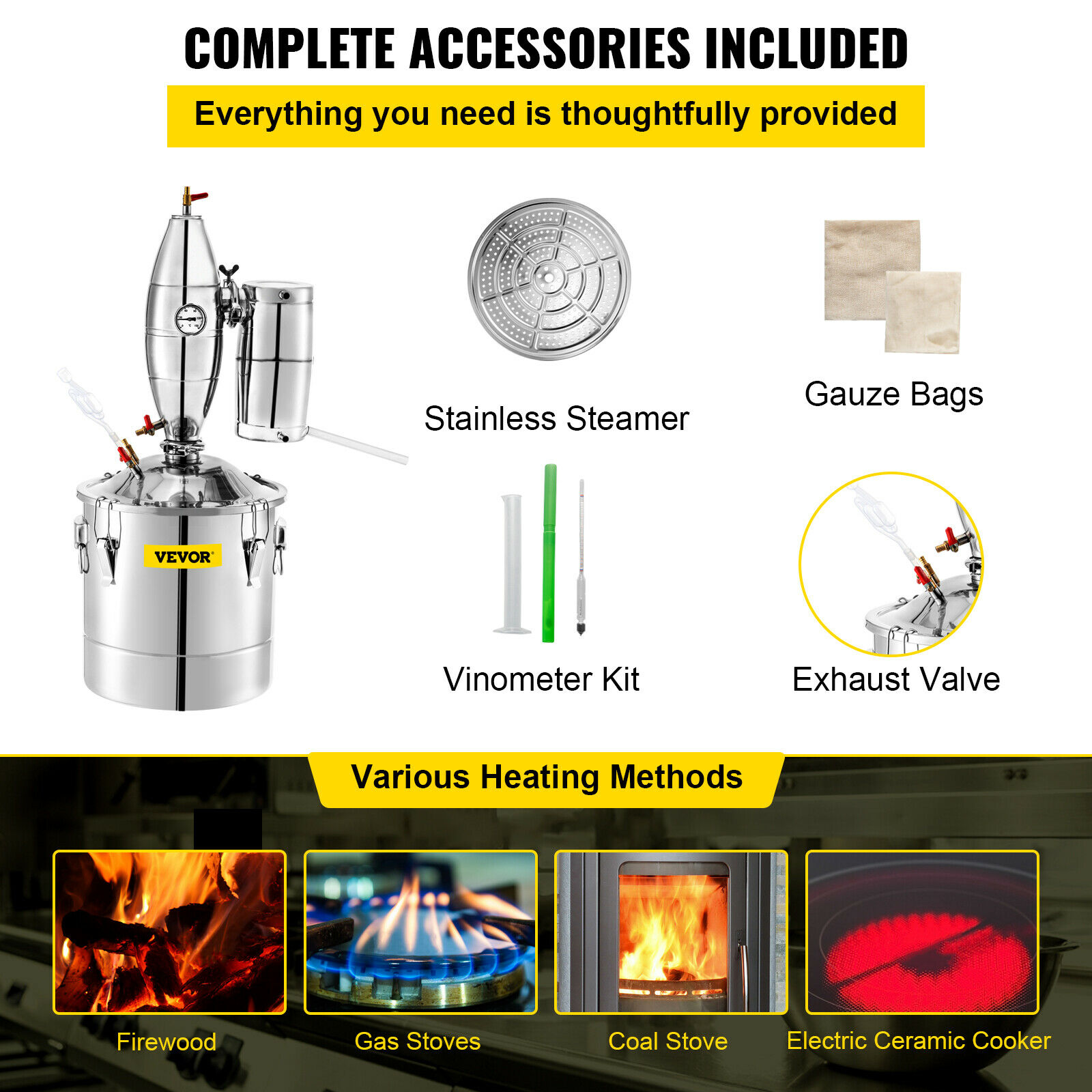 20L-70L Alcohol Distiller Mach - Wine Beer Distillation review and price