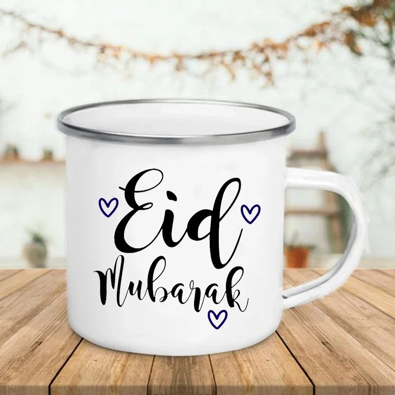 Handle Enamel Mugs Happy Eid M - Wine Beer Best review and price