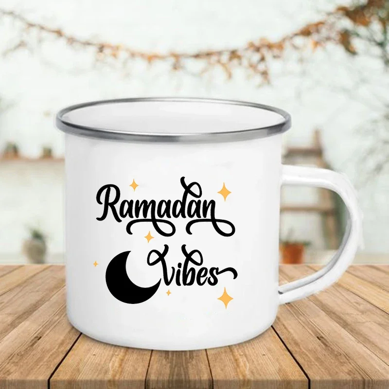 Handle Enamel Mugs Happy Eid M - Wine Beer Best review and price