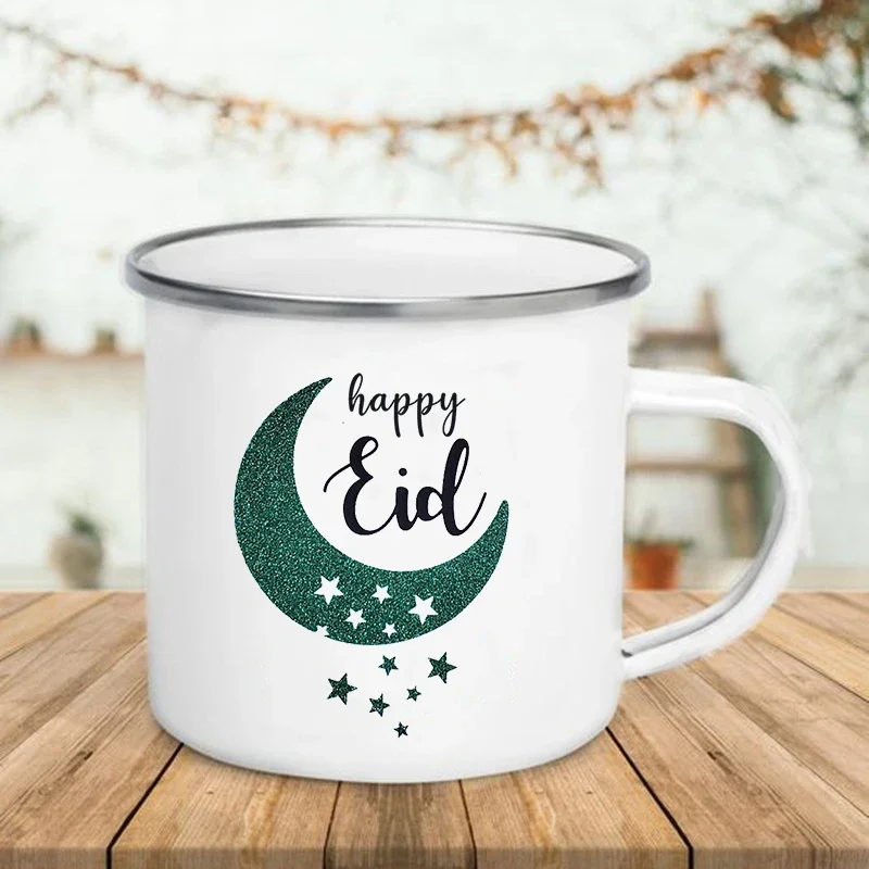 Handle Enamel Mugs Happy Eid M - Wine Beer Best review and price