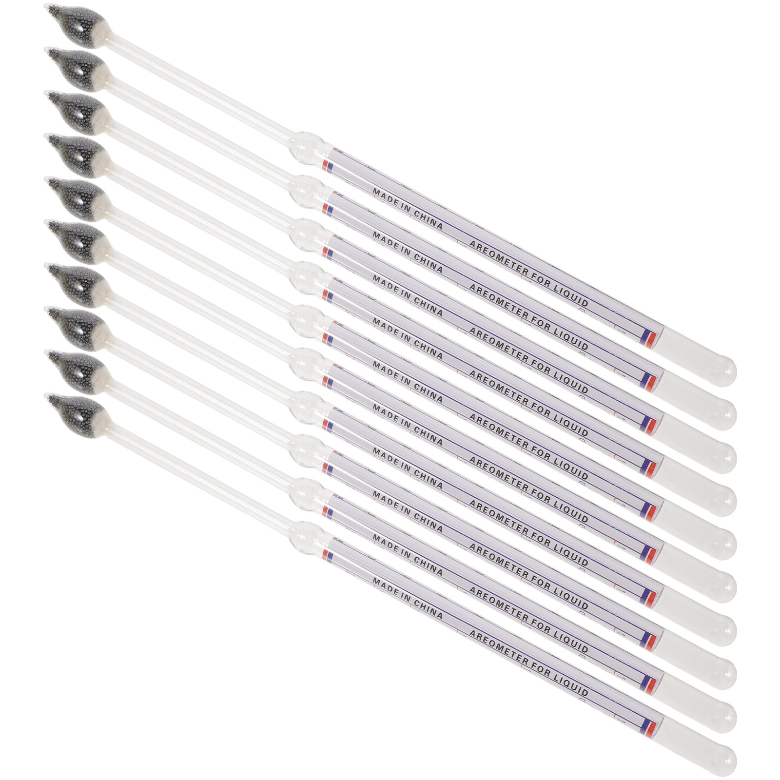 10Pcs Alcohol Hydrometer Glass - Wine Beer And Mead review and price