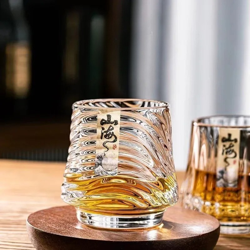 Glass Whiskey Cup Set Shanhai  - Wine In Beer Glass review and price