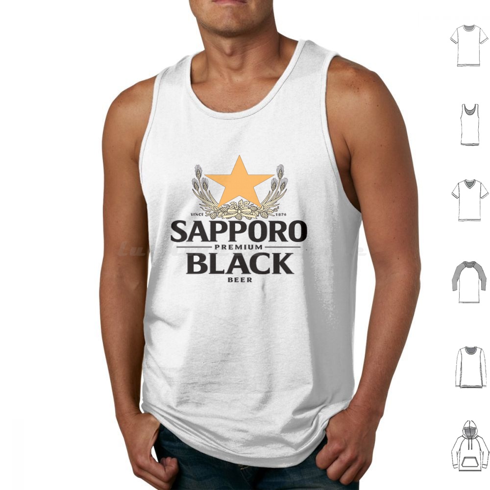 Sapporo Malt Tank Tops Vest Sl - Wine Beer Best review and price