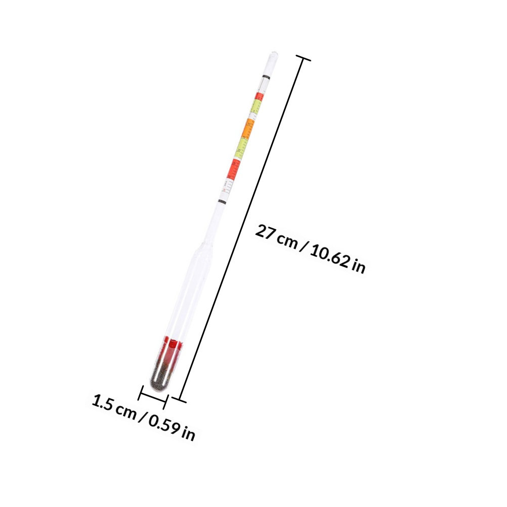 2Pcs Alcohol Hydrometer Precis - Wine Beer And Mead review and price