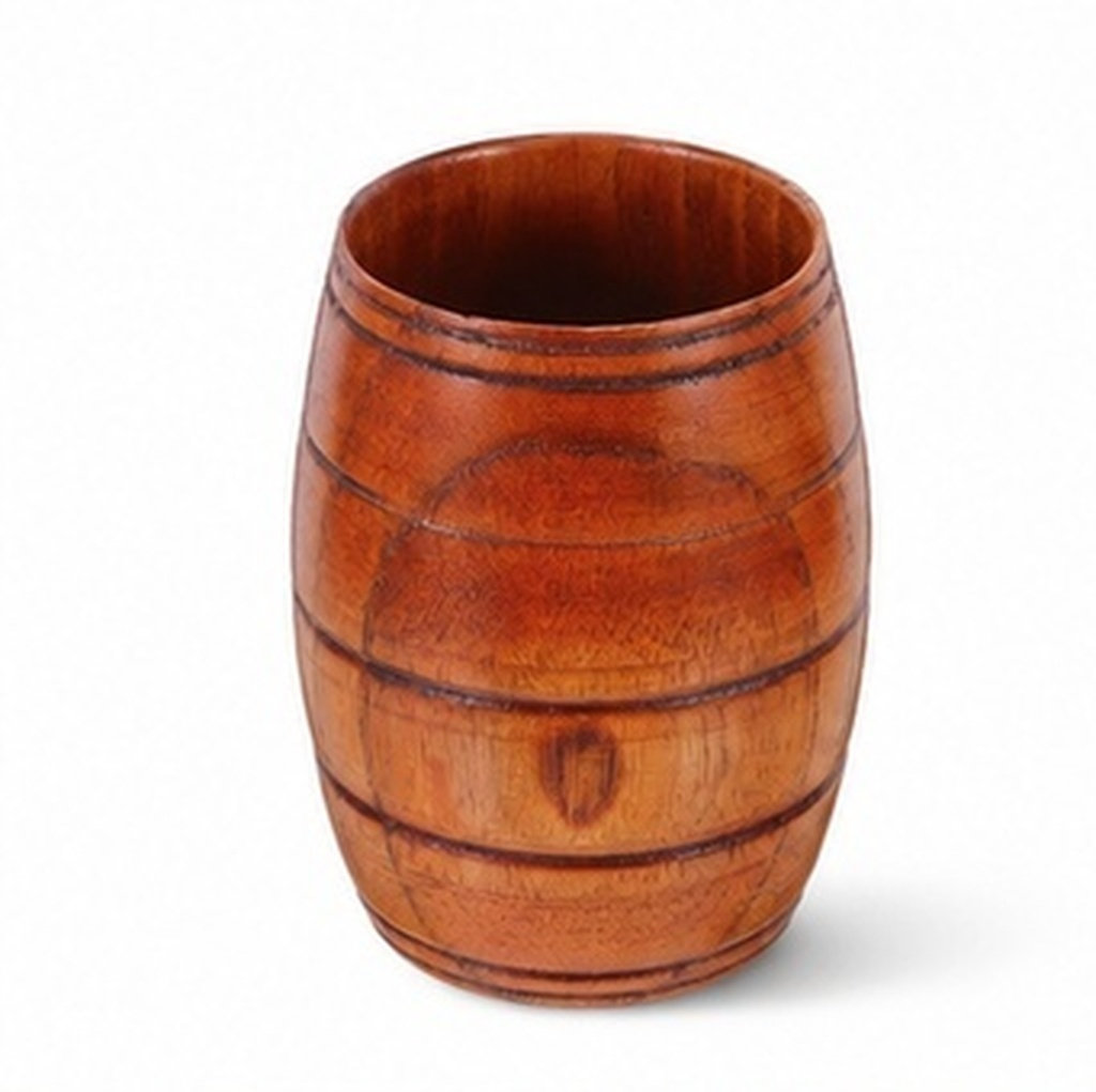Wooden Barrel Beer Mug Natural - Wine In Beer Glass review and price