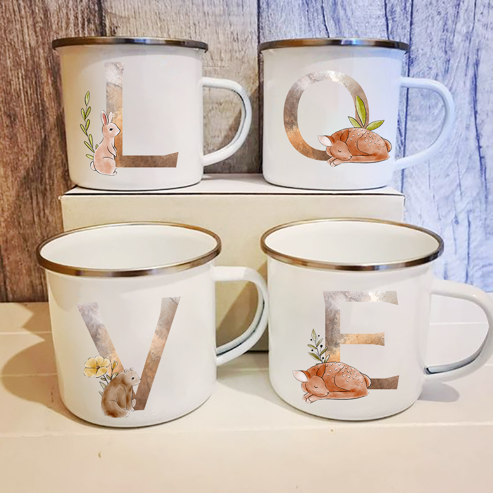 Alphabet Animal Print Enamel C - Wine Beer Best review and price