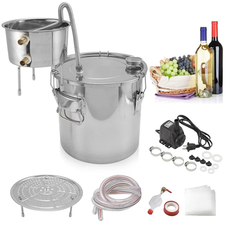 22L Alcohol Brewing Distiller  - Wine Beer Distillation review and price