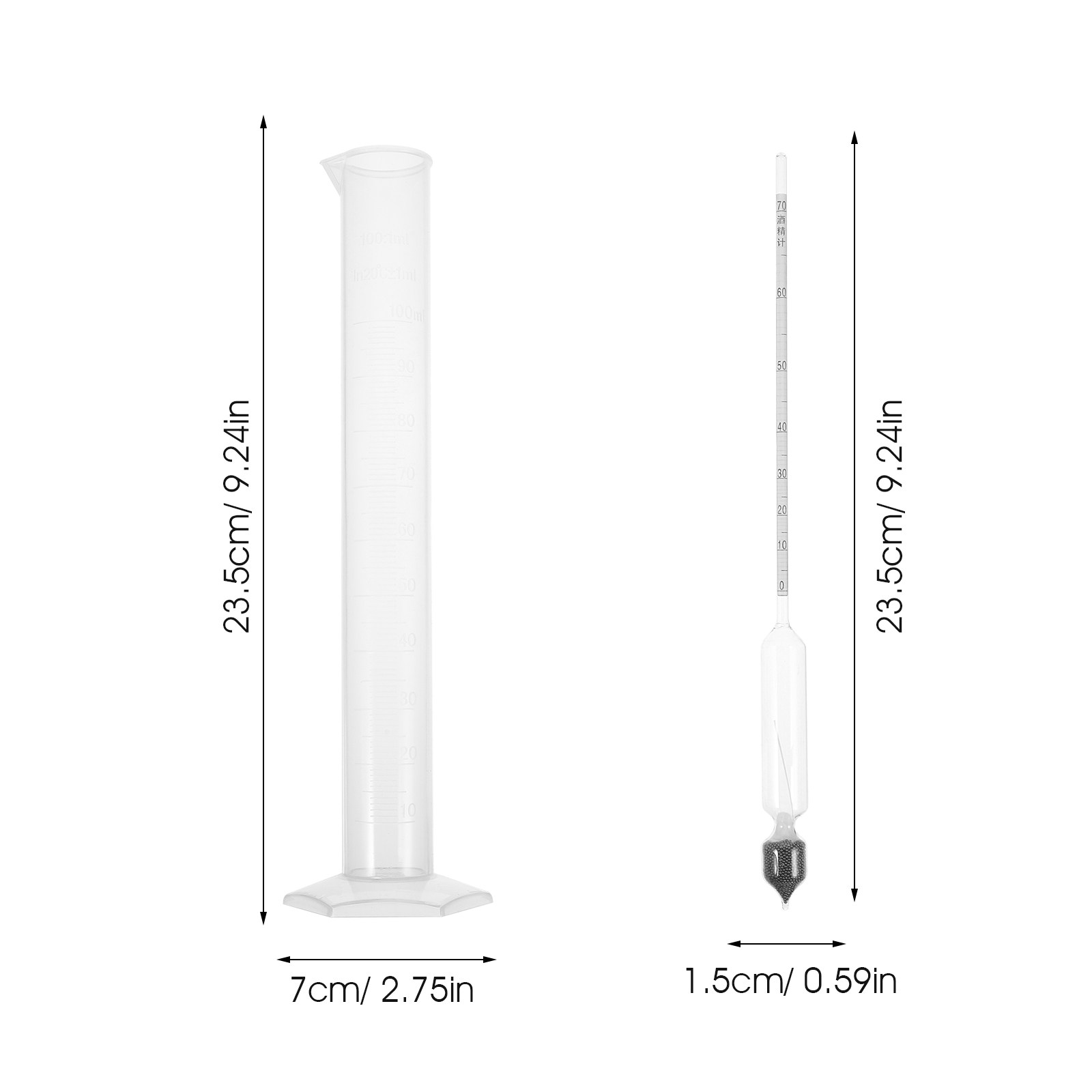 Glass Alcohol Meter Hydrometer - Wine Beer And Mead review and price