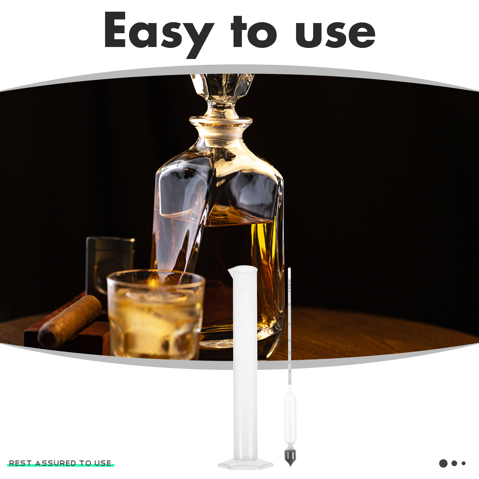 Glass Alcohol Meter Hydrometer - Wine Beer And Mead review and price