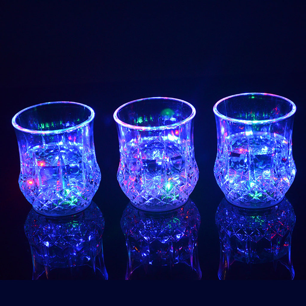 Colored LED Glowing Drink Cup  - Wine In Beer Glass review and price